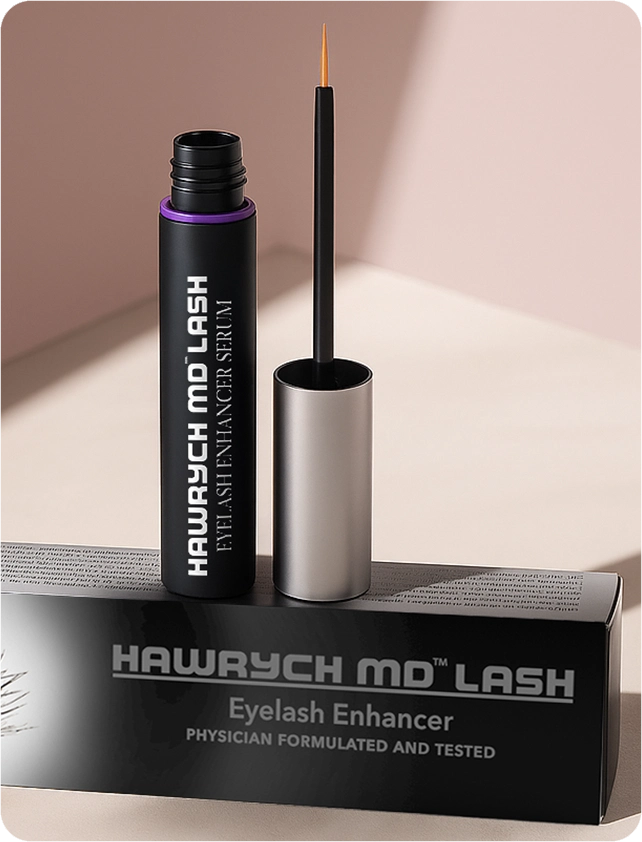 Hawrych MD Lash Product in Premium Luxury Packaging